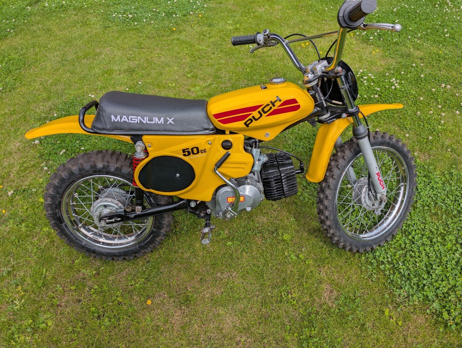 Zeldzame Puch Magnum X kindercross / enduro - rijdend, Fietsen en Brommers, Ophalen of Verzenden