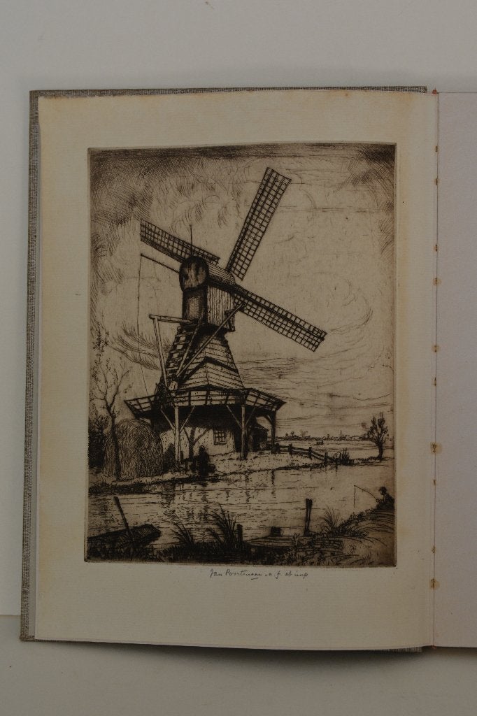 JAN POORTENAAR Gesigneerde ETS nr. 158 + BOEK IN ÉÉN, BK31, Gelezen, Ophalen of Verzenden, Jan Poortenaar, Grafische vormgeving