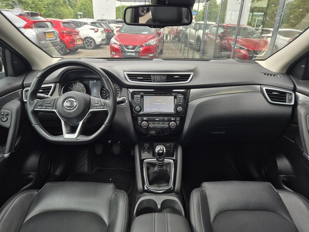 Nissan Qashqai 1.2 Tekna | Panoramadak | Navigatie | Trekhaa, Auto's, Nissan, Gebruikt, 4 cilinders, Met garantie (alle), Origineel Nederlands