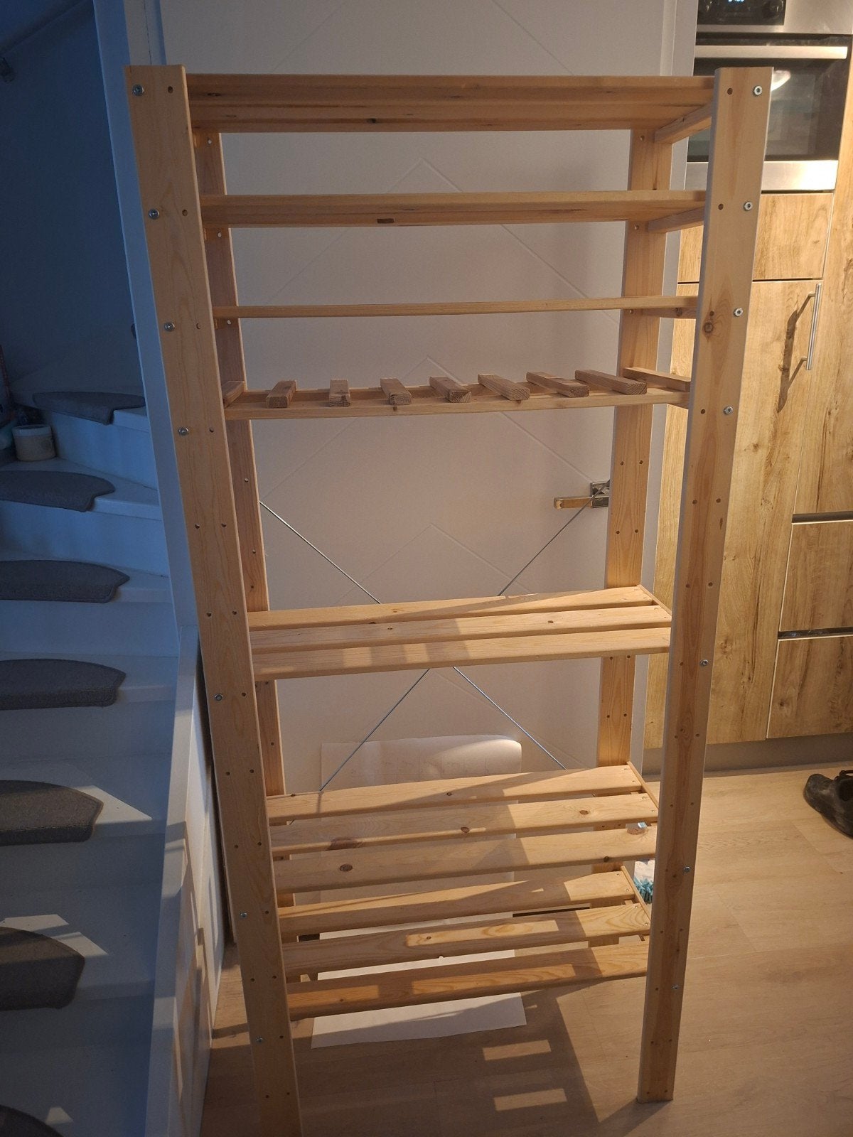 ikea Ivar stellingkasten stellage met wijnrek, Huis en Inrichting, Ophalen