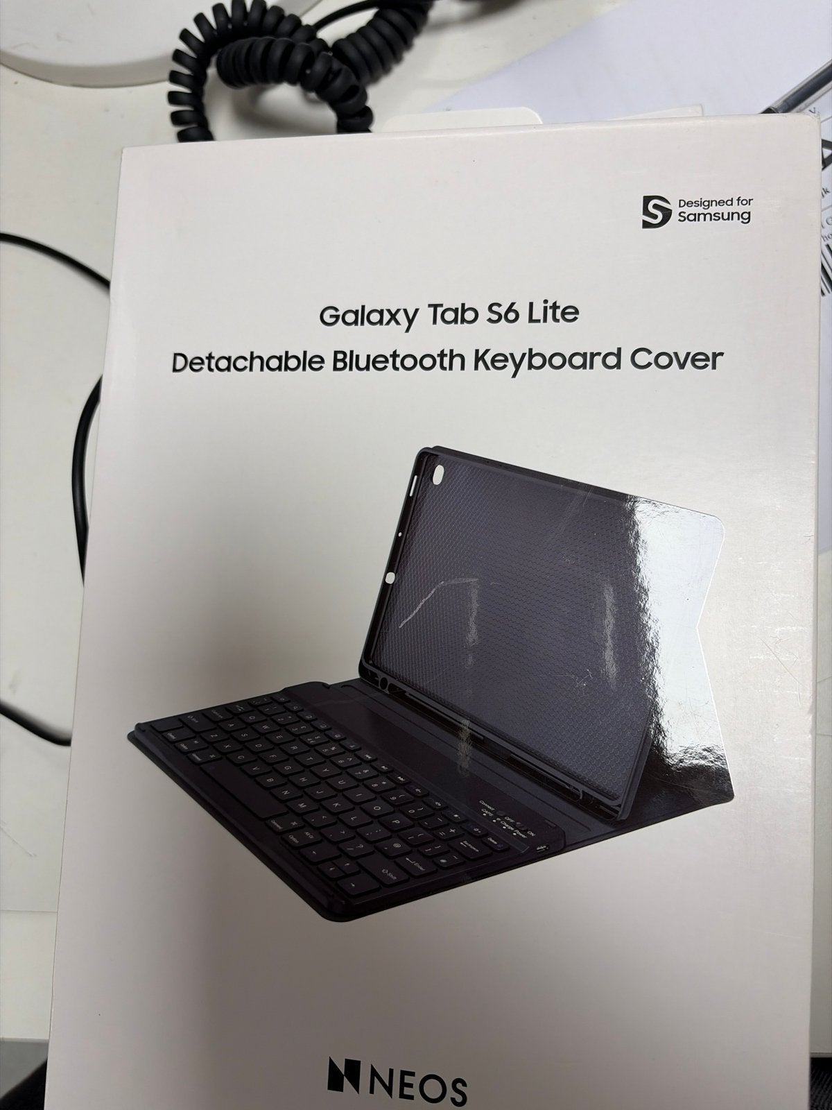 Samsung Galaxy Tab S6 Lite Bluetooth Toetsenbord Cover, Ophalen of Verzenden, Nieuw, Overige typen, Draadloos