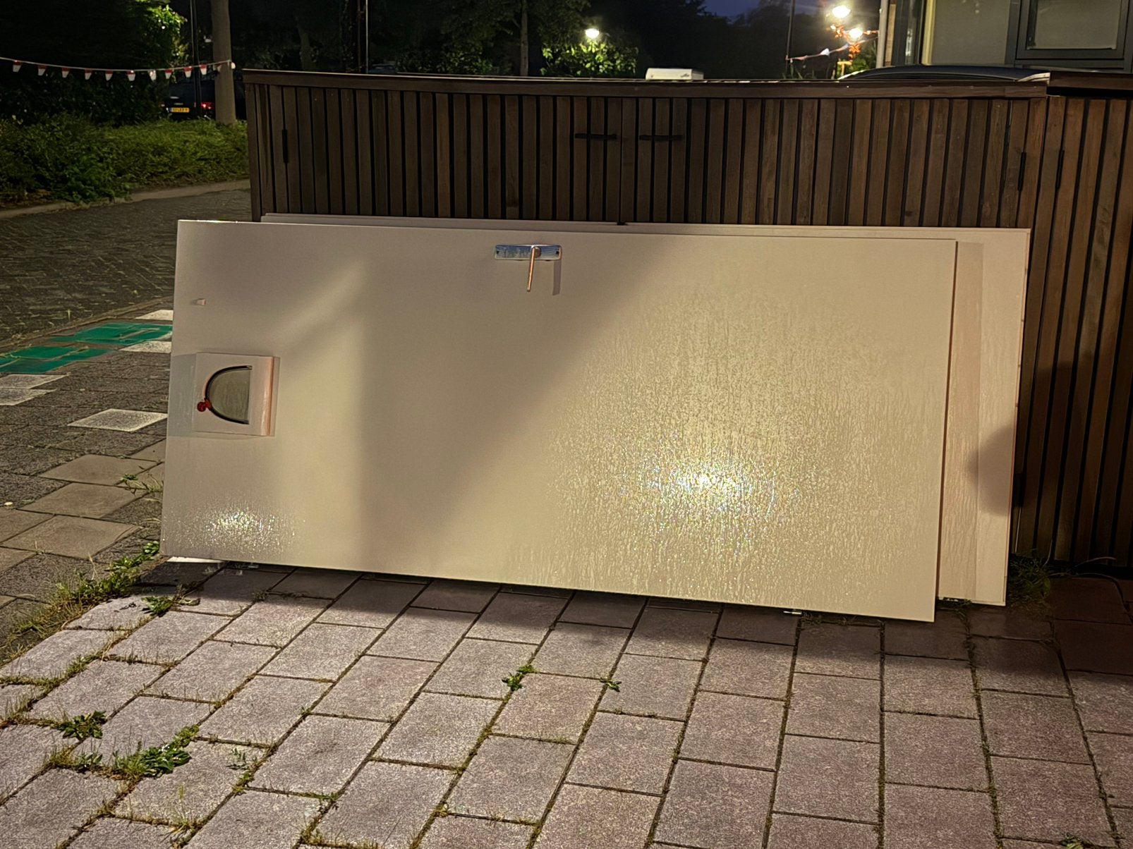 Gratis binnendeur(en) wit, Ophalen, Gebruikt, 80 tot 100 cm, Binnendeur
