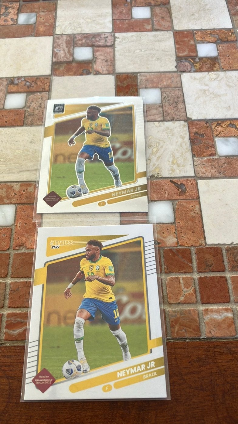 Neymar Panini Brazilië, Ophalen of Verzenden, Zo goed als nieuw, Buitenlandse clubs, Poster, Plaatje of Sticker