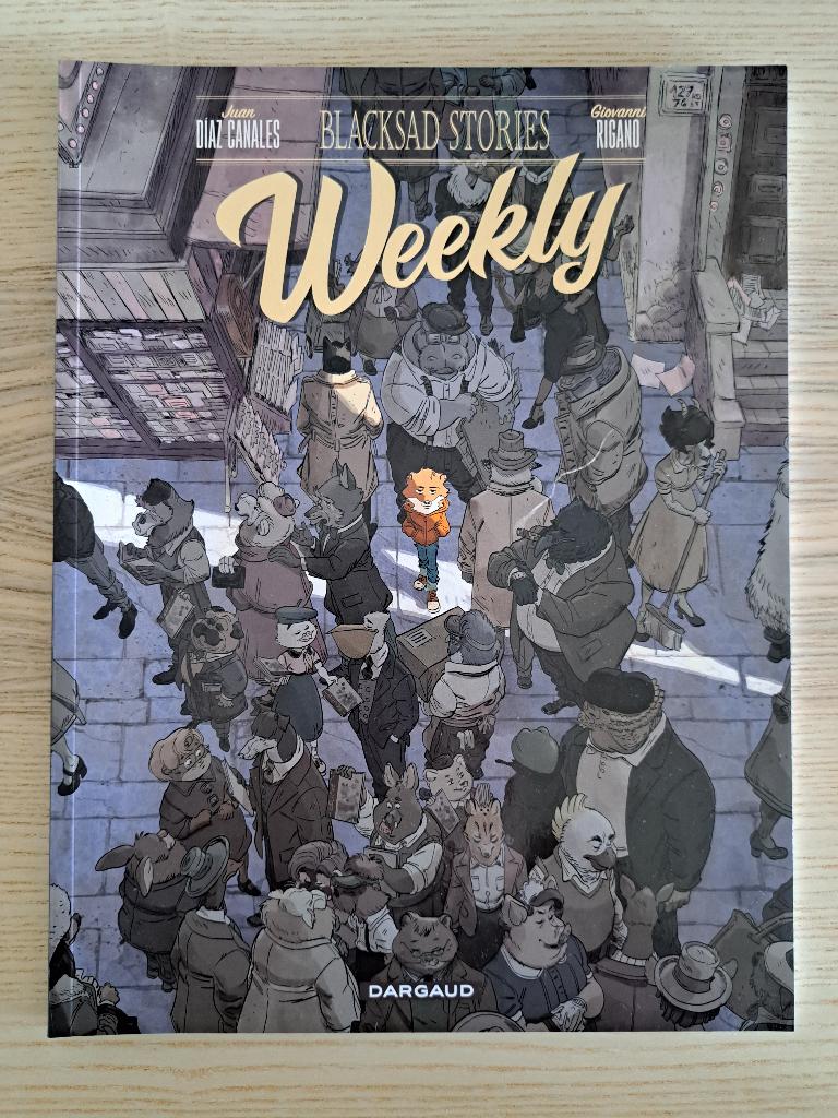 Weekly Blacksad stories, Boeken, Eén stripboek, Ophalen of Verzenden, Nieuw