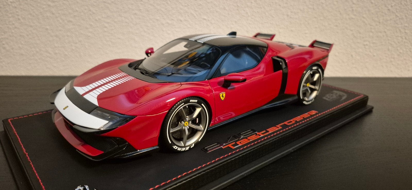 BBR Ferrari 849 Testarossa Assetto Fiorano 1:18 I incl cover, Hobby en Vrije tijd, Ophalen of Verzenden, Nieuw, Auto, Overige merken