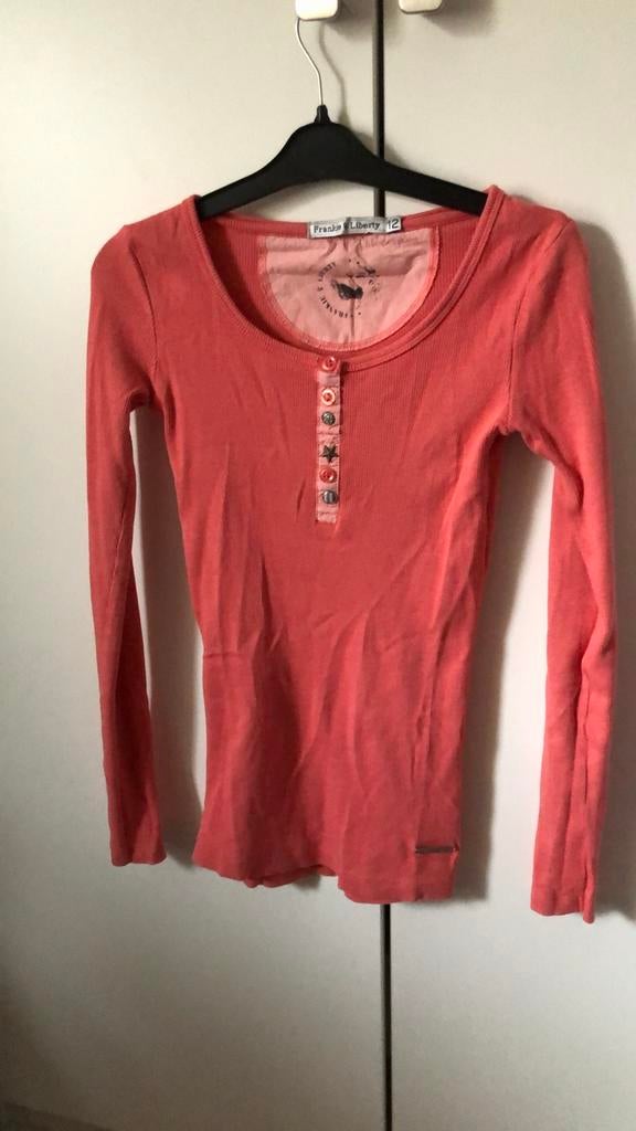 Frankie & Liberty T-shirt lange mouw maat 12, Ophalen of Verzenden, Zo goed als nieuw, Meisje, Shirt of Longsleeve