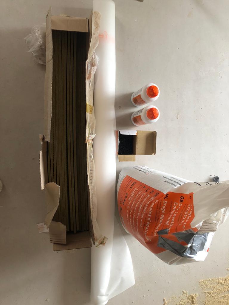 Fermacell ondervloer benodigdheden, Overige materialen, 30 cm of meer, 50 tot 150 cm, Overige typen