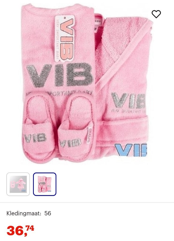 VIB baby cadeausetje, VIB, Meisje, Nieuw, Ophalen of Verzenden