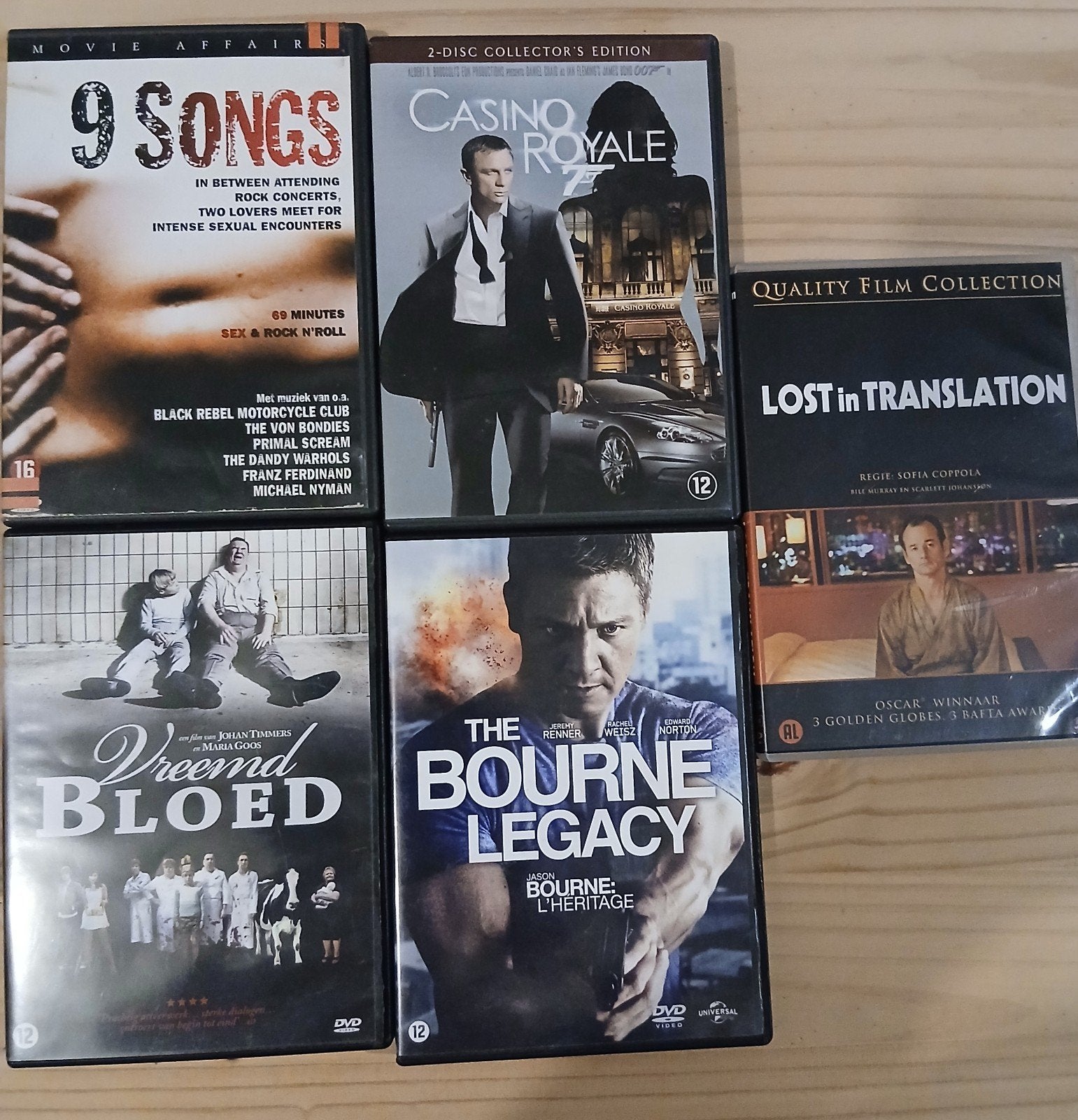 9 dvd's, Cd's en Dvd's, Dvd's | Tv en Series, Ophalen of Verzenden, Zo goed als nieuw