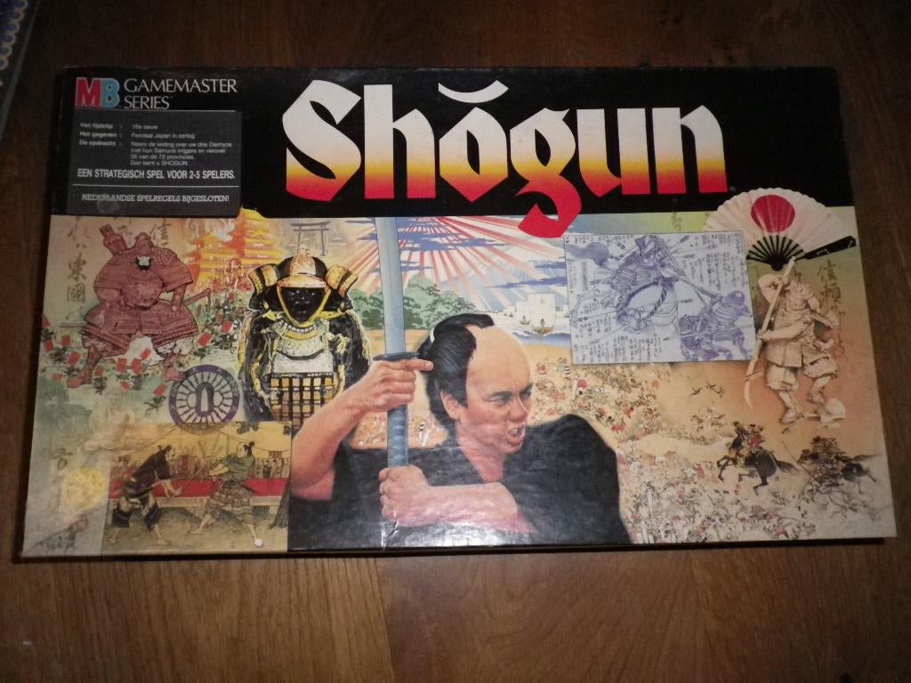 Shogun van MB, Hobby en Vrije tijd, Gezelschapsspellen | Bordspellen, Ophalen of Verzenden, Gebruikt, MB Spellen