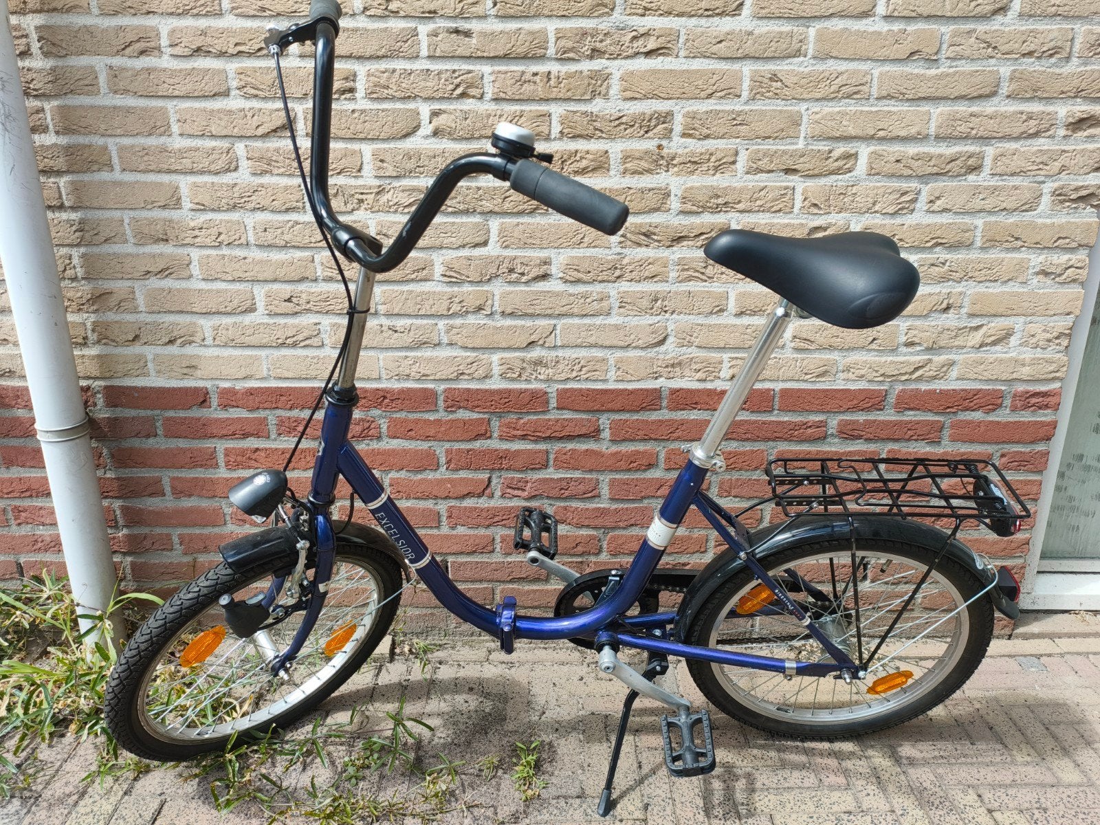 Excelsior opvouwbare fiets - 20 inch - Zo goed als nieuw, Fietsen en Brommers, Fietsen | Vouwfietsen, Velgrem, Zo goed als nieuw
