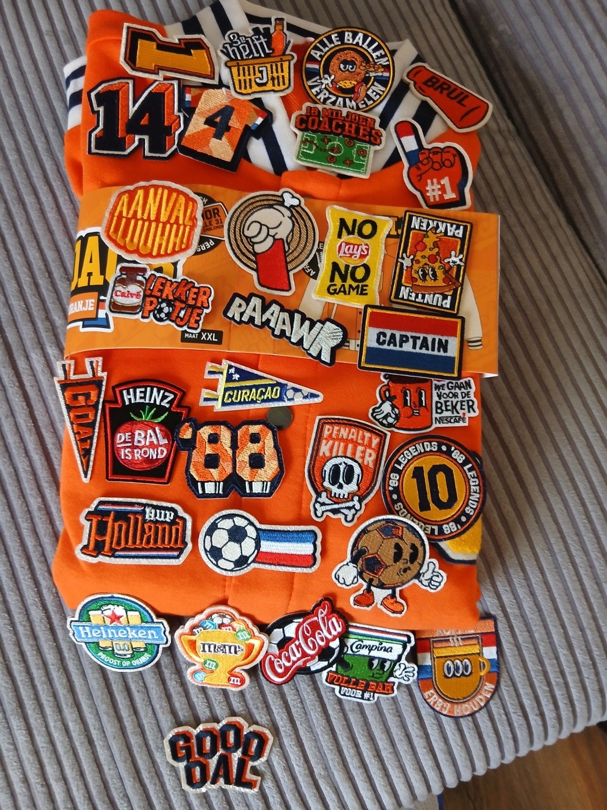 Jumbo juich jack compleet XXL, Ophalen of Verzenden, Zo goed als nieuw, Buitenlandse clubs