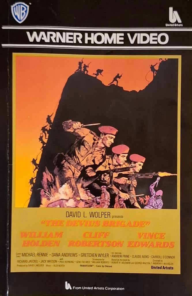 the Devil's Brigade - Video2000 - Warner Home Video #99440, Alle leeftijden, Ophalen of Verzenden, Zo goed als nieuw, Overige genres