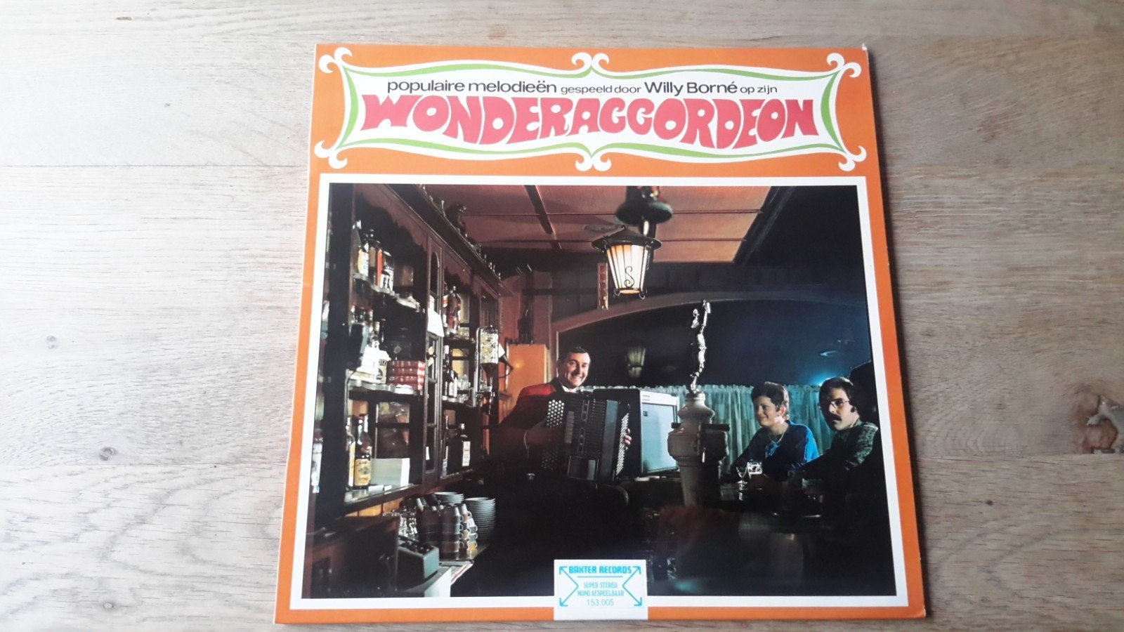 Willy Borné - Wonderaccordeon (Populaire Melodieën), Ophalen of Verzenden, Album