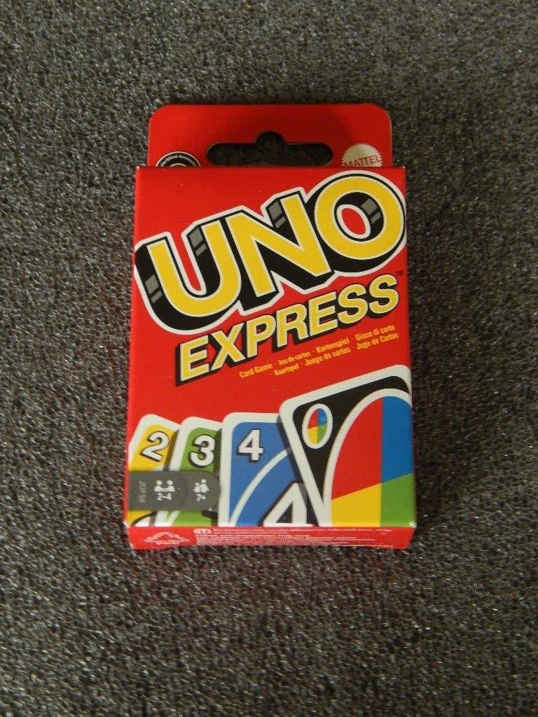 UNO Express , nieuw, Een of twee spelers, Ophalen of Verzenden, Nieuw, Mattel