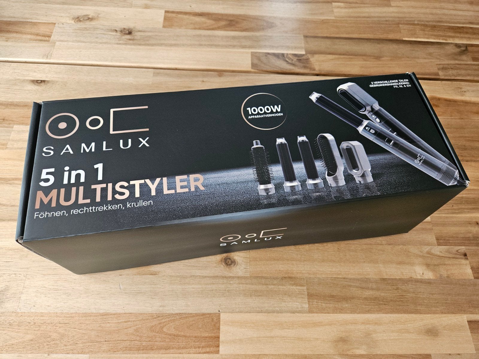 Samlux 5-in-1 Fohn Krultang Multistyler nieuw in verpakking!, Ophalen of Verzenden, Nieuw