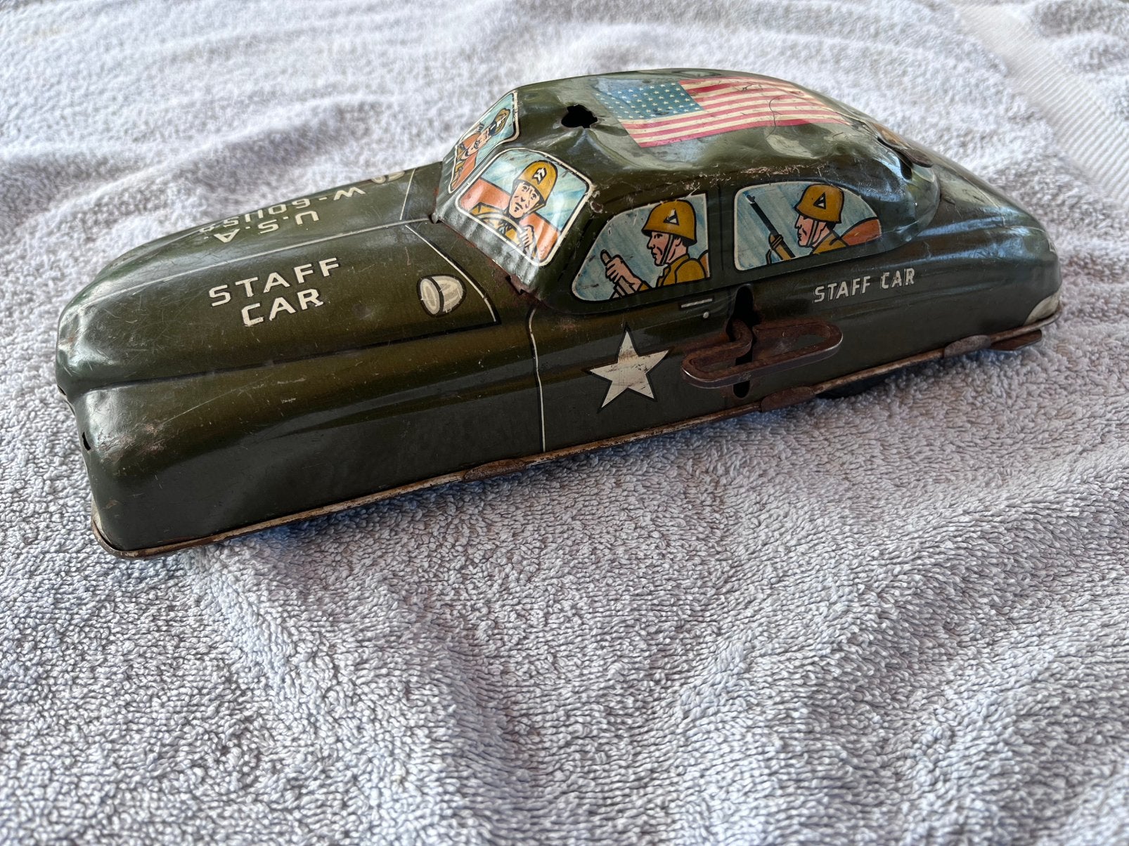 Blikken speelgoed auto Marx toys usa, Antiek en Kunst, Antiek | Speelgoed, Ophalen of Verzenden