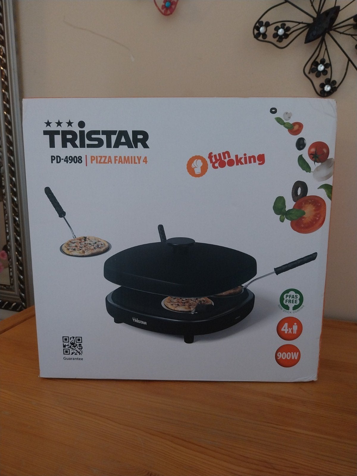 Tristar PD-4908 Pizza Family 4 - Mini Pizzaoven, Minder dan 45 cm, Minder dan 45 cm, Pizzaoven, Nieuw