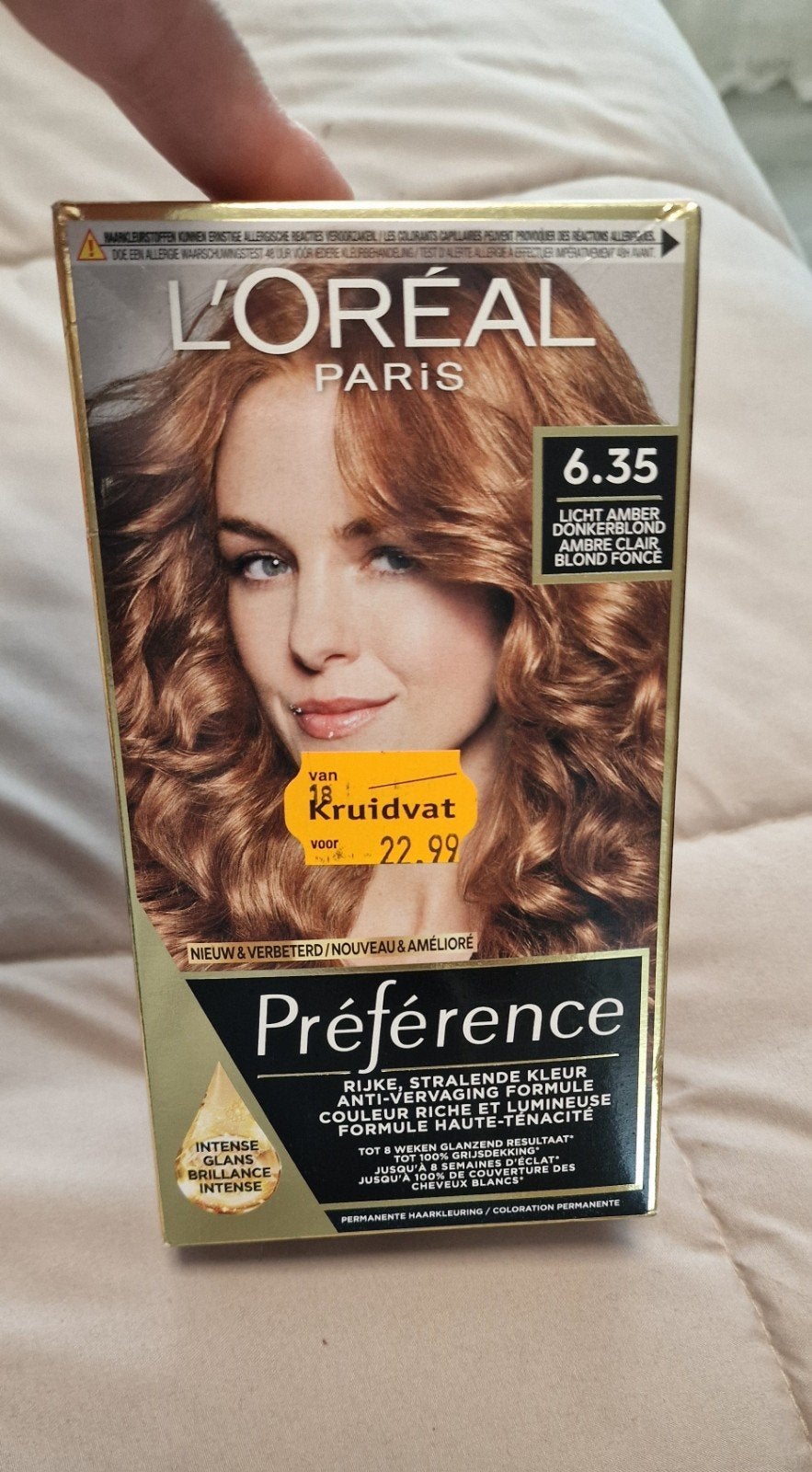 L'Oréal Paris Préférence 6.35 Licht Amber Donkerblond, Ophalen of Verzenden