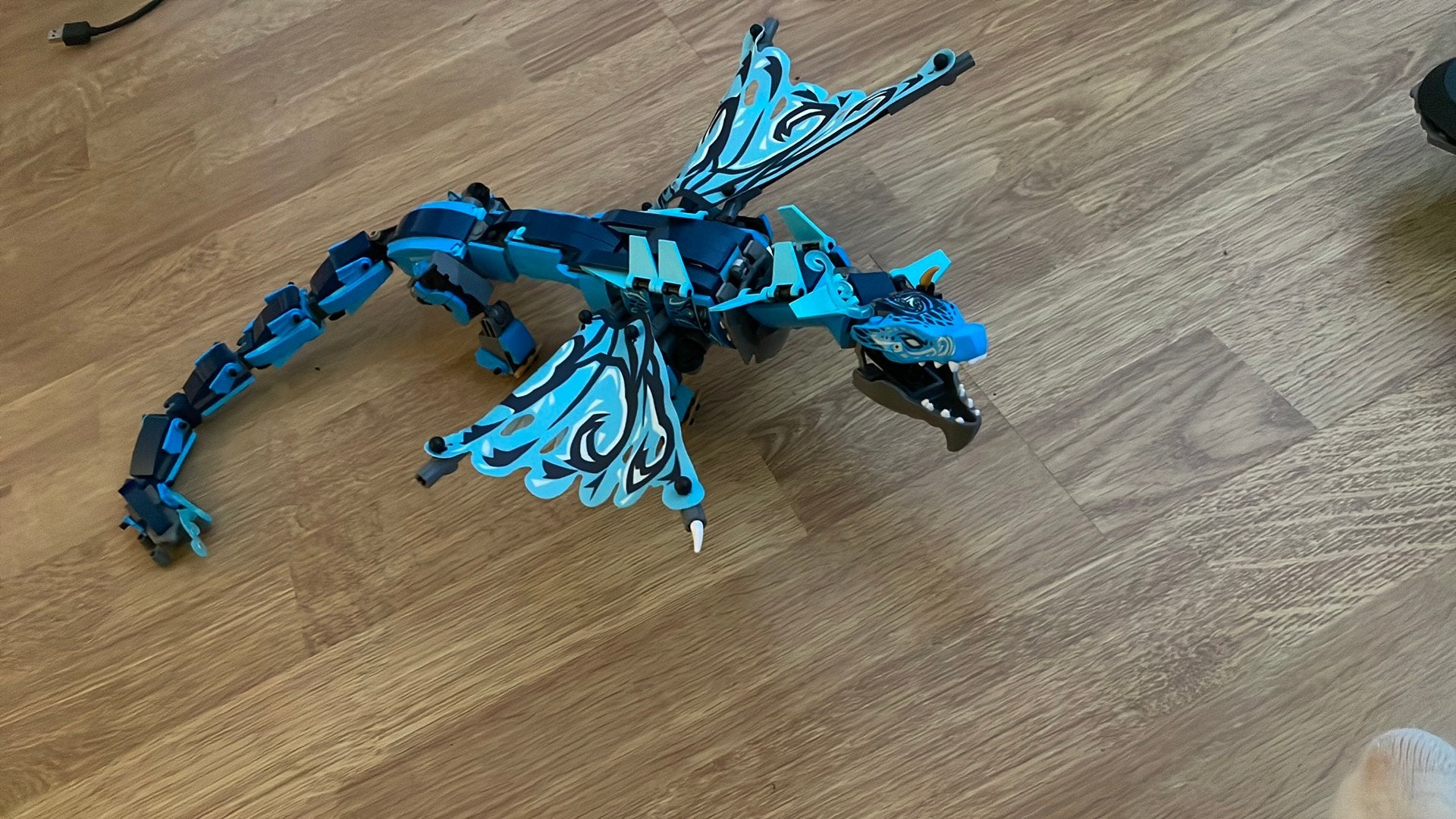 Lego ninjago water draak, Verzamelen, G1, Ophalen of Verzenden, Zo goed als nieuw