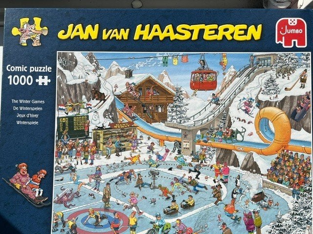 Foto 3 van GERESERVEERD Jan van Haasteren puzzels 1000 stukjes