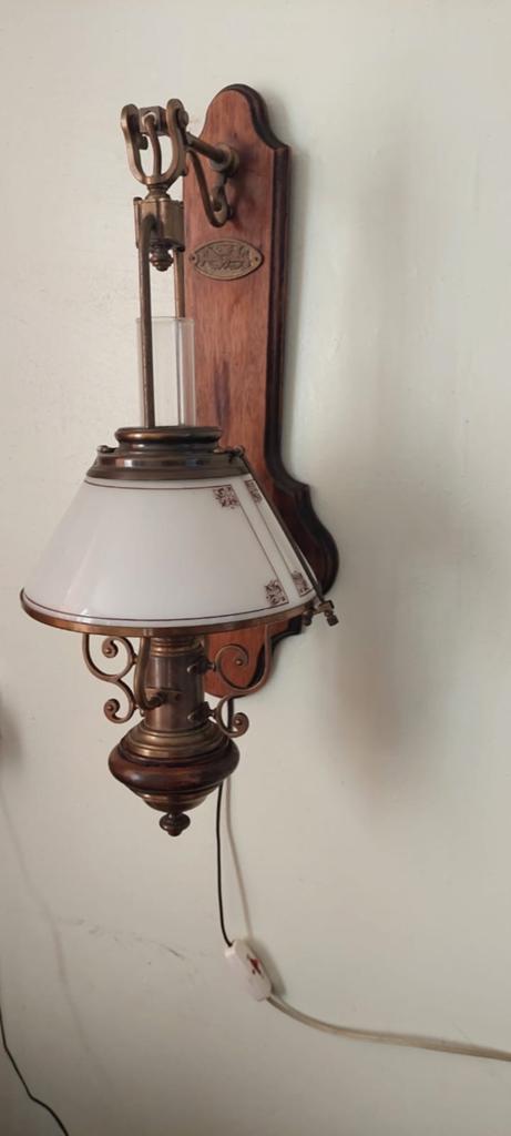 Antieke wandlamp, Ophalen of Verzenden