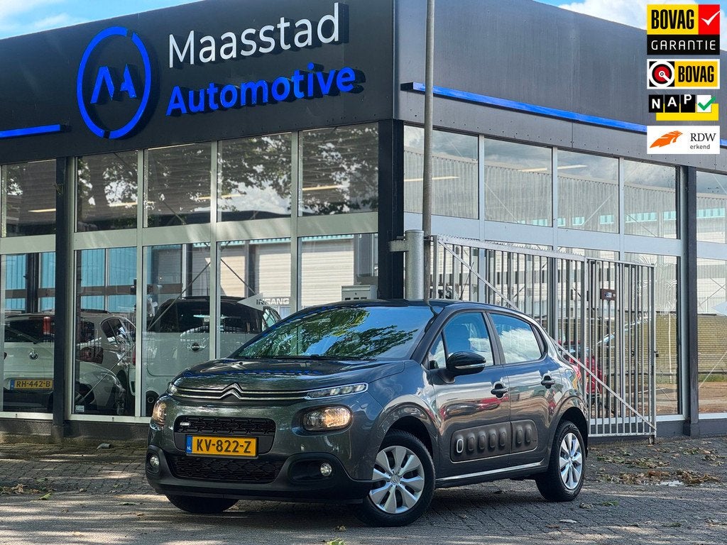 Citroen C3 1.2 PureTech Feel 105g lage KMS NWE APK Carplay, Voorwielaandrijving, 450 kg, Euro 6, 1199 cc
