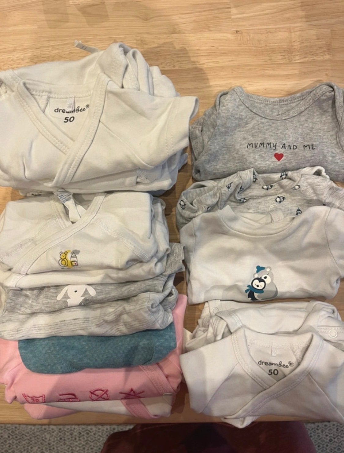 51 Rompers Baby Maat 50, 56, 62-68 Mix Lange/Korte Mouw, Ophalen of Verzenden, Gebruikt, Jongetje of Meisje
