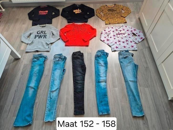 Pakket maat 152 - 158, Ophalen of Verzenden, Zo goed als nieuw, Maat 152