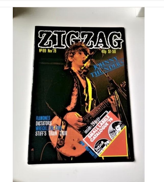 ZigZag Magazine #89 (Nov 1978) -johnny Thunder cover, Ophalen of Verzenden, Zo goed als nieuw, Muziek, Film of Tv