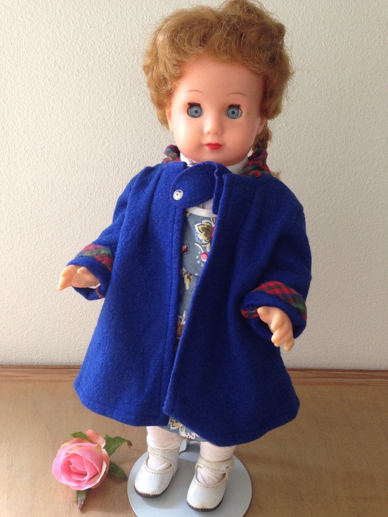 💙Prachtige SCHILDPAD/ Schildkrot Pop/ Doll uit de jaren 60., Ophalen of Verzenden, Zo goed als nieuw, Pop