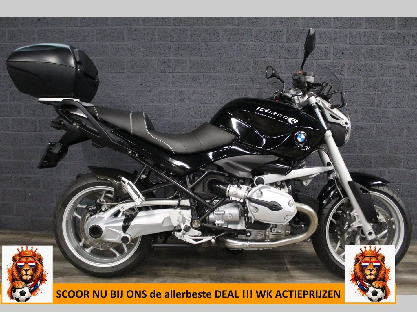 BMW R 1200 R ABS (bj 2010) SLECHTS 25dkm, Motorrijbewijs A, Bedrijf, Onbekend, Toermotor