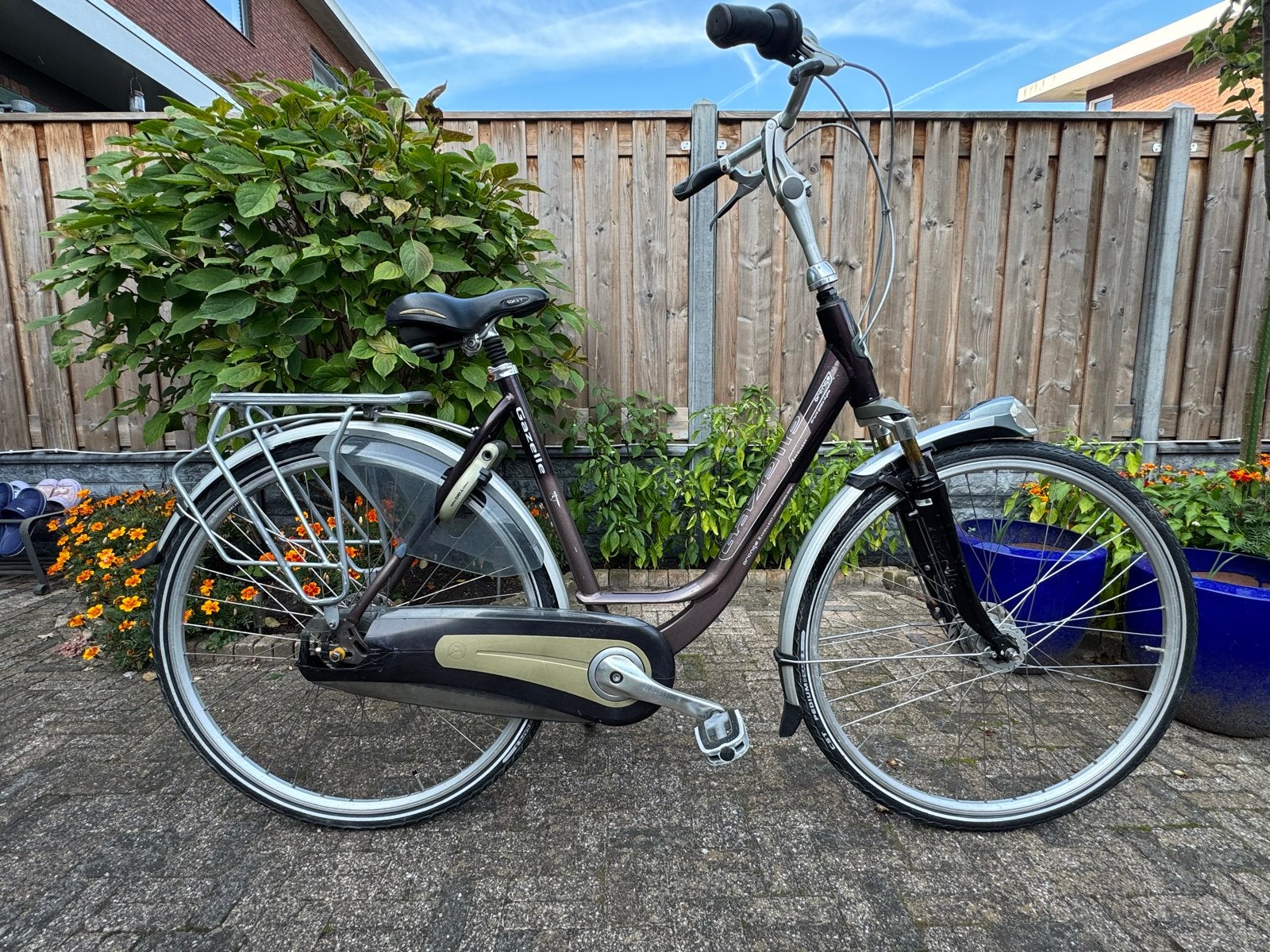 Gazelle Orange Excellent Damesfiets, Ophalen, Gebruikt