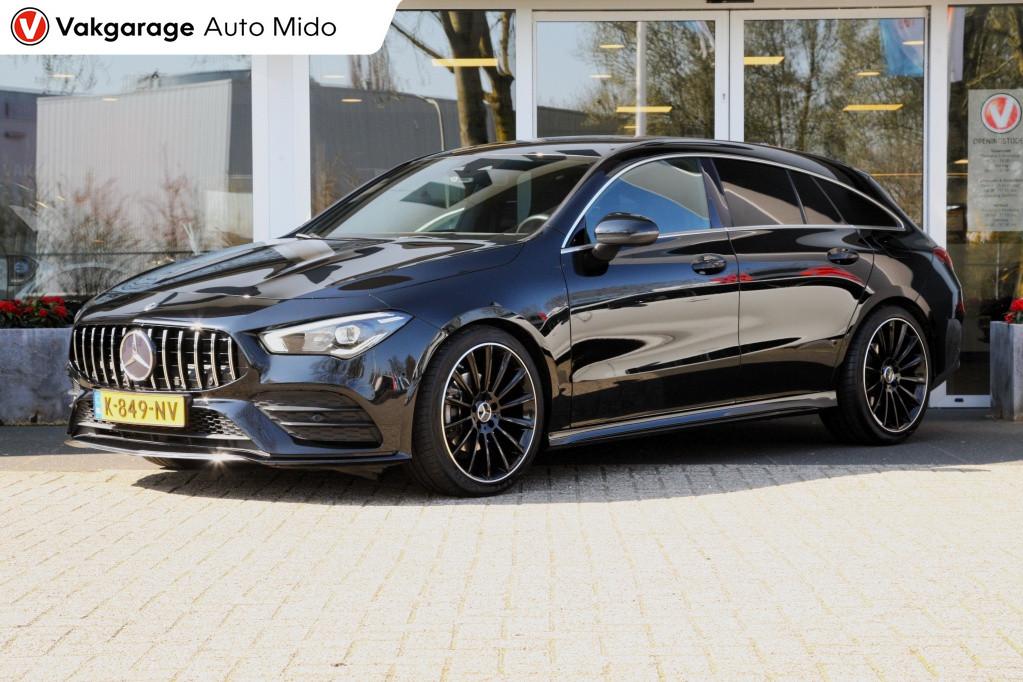Mercedes-Benz CLA-Klasse Shooting Brake 180 Automaat Busines, 136 pk, Gebruikt, 4 cilinders, Zwart