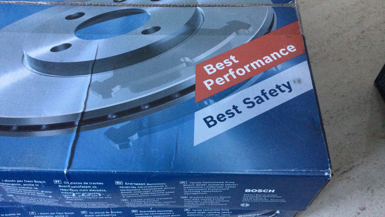 Complete set Bosch remschijven geschikt voot Opel, Ophalen, Nieuw, Opel