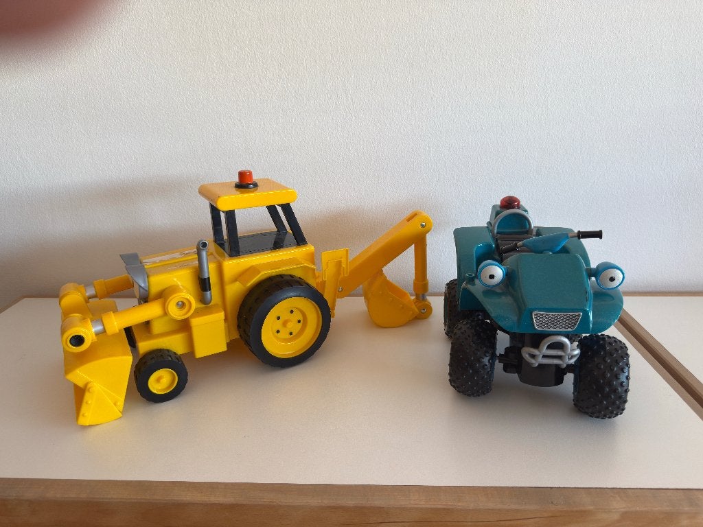 speelgoed auto 'Bob de Bouwer, Ophalen