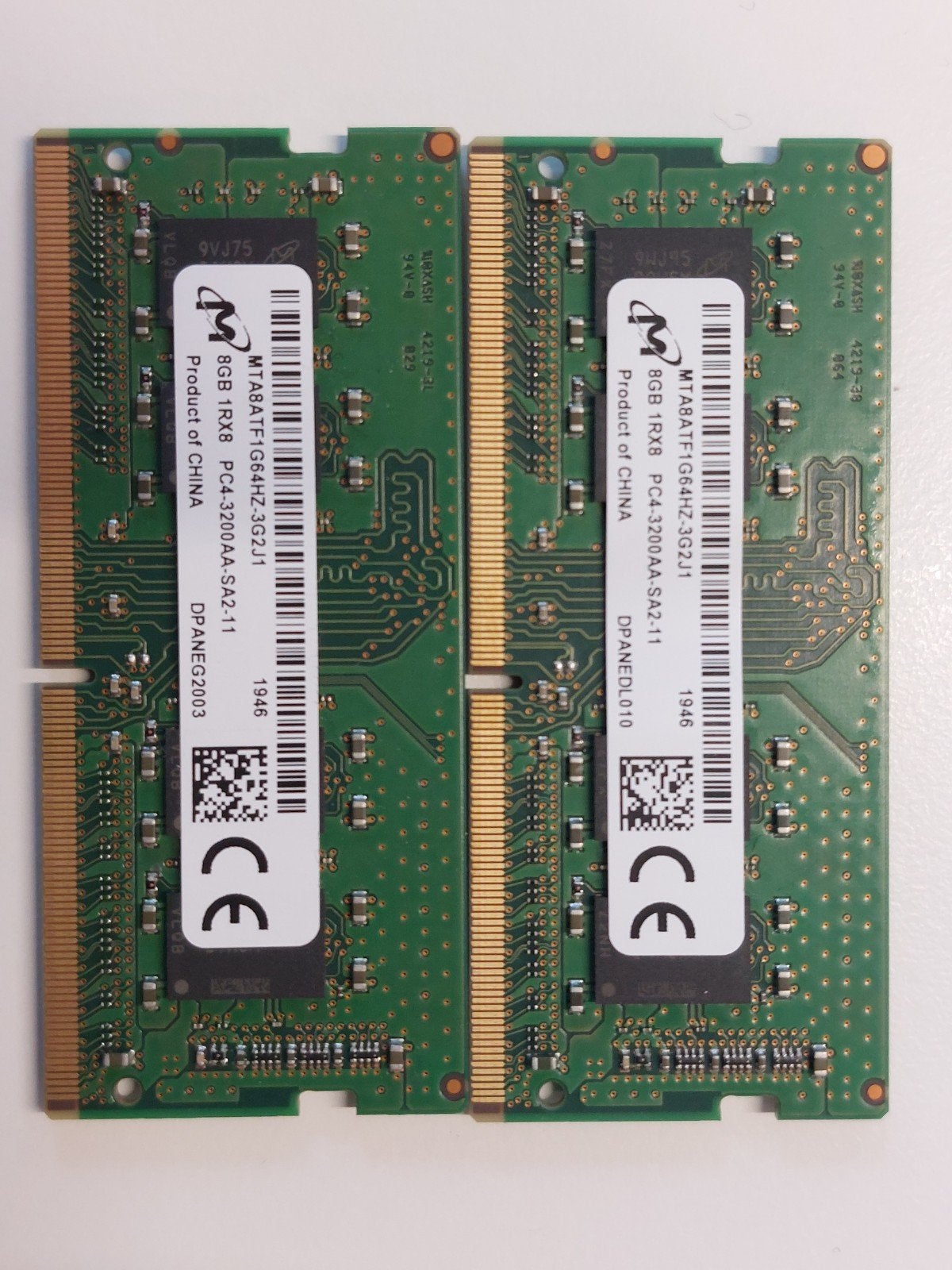 SODIMM 16GB (2x8GB) DDR4 3200MHz RAM voor Laptop, DDR4, Ophalen of Verzenden, Laptop, 16 GB
