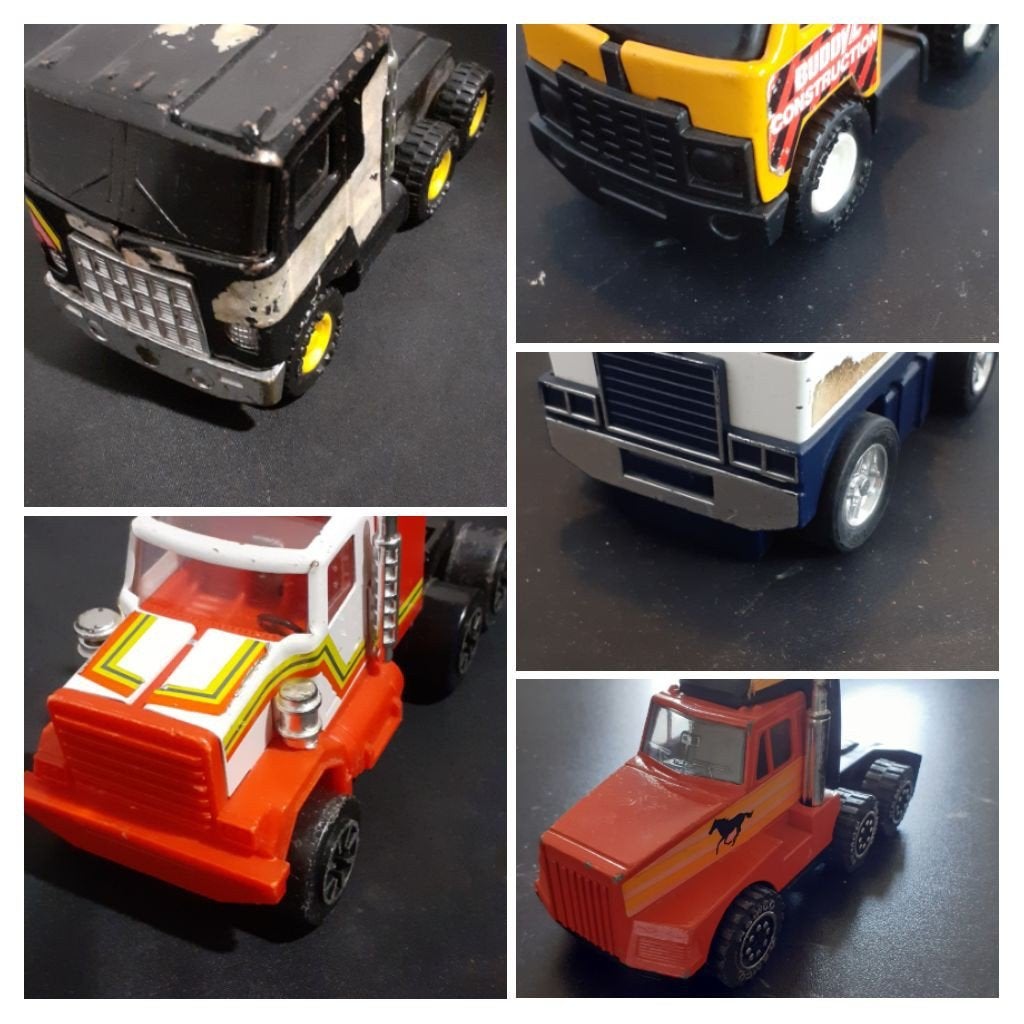 Vintage Speelgoed Vrachtwagens - Diverse Modellen, Ophalen of Verzenden, Gebruikt
