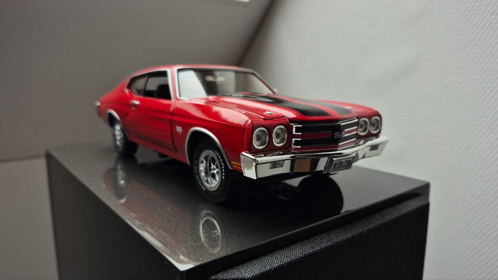 Chevrolet Chevelle SS 1970 Autoworld Ertl, Ophalen of Verzenden, Zo goed als nieuw, ERTL