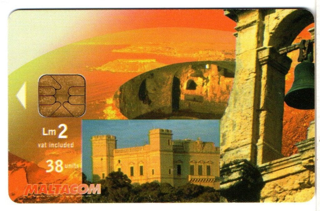 chip kaartje Malta 3, Ophalen of Verzenden