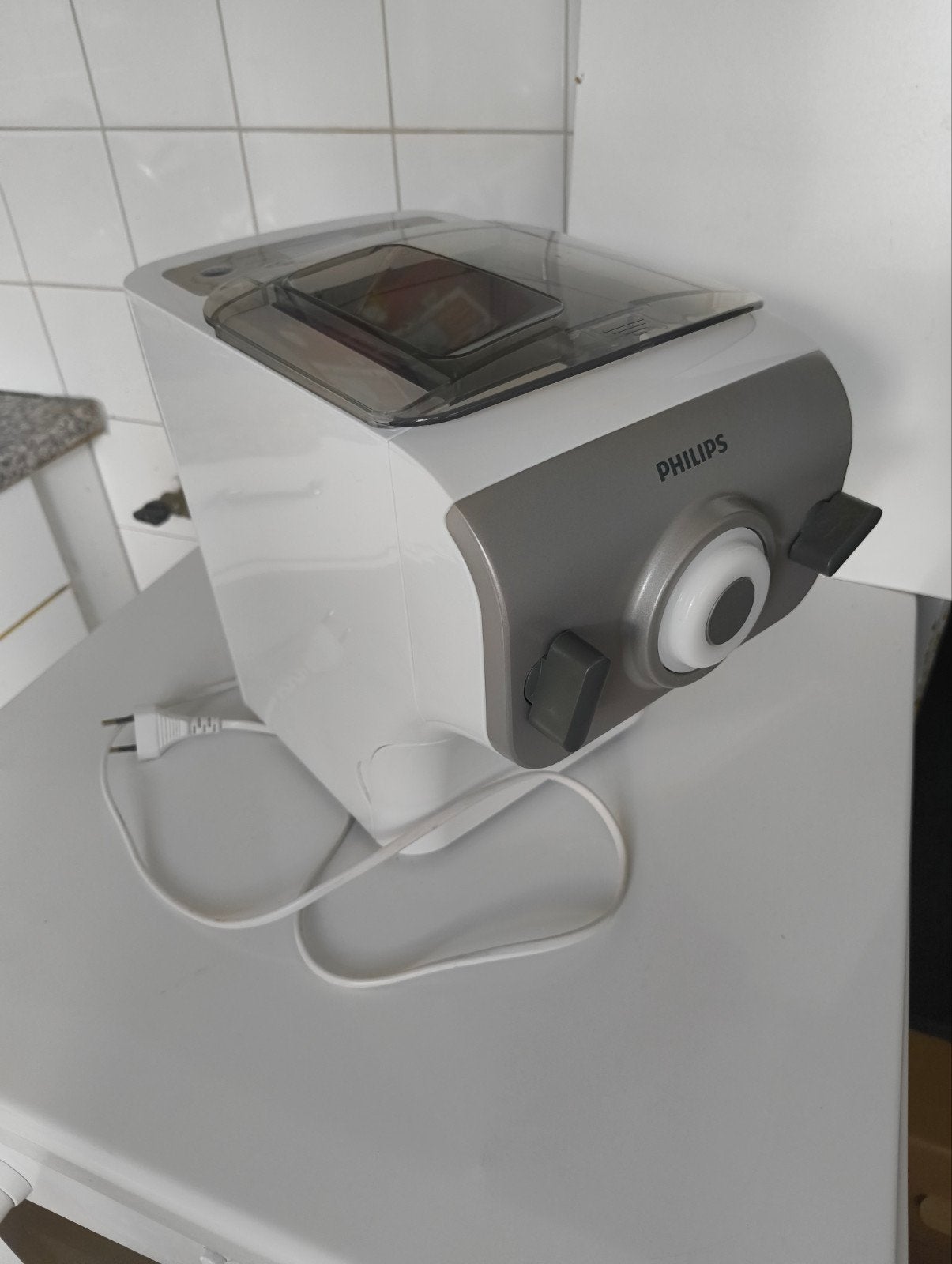 Philips Pastamaker HR2355/12 - Zo goed als nieuw, Witgoed en Apparatuur, Ophalen, Zo goed als nieuw, Vaatwasserbestendig, Minder dan 1 liter