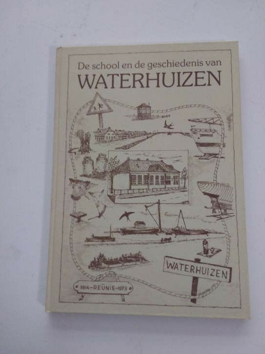 Boek de school en de geschiedenis van Waterhuizen., Ophalen of Verzenden, Gelezen, Uitgeverij Profiel en druk Scholma