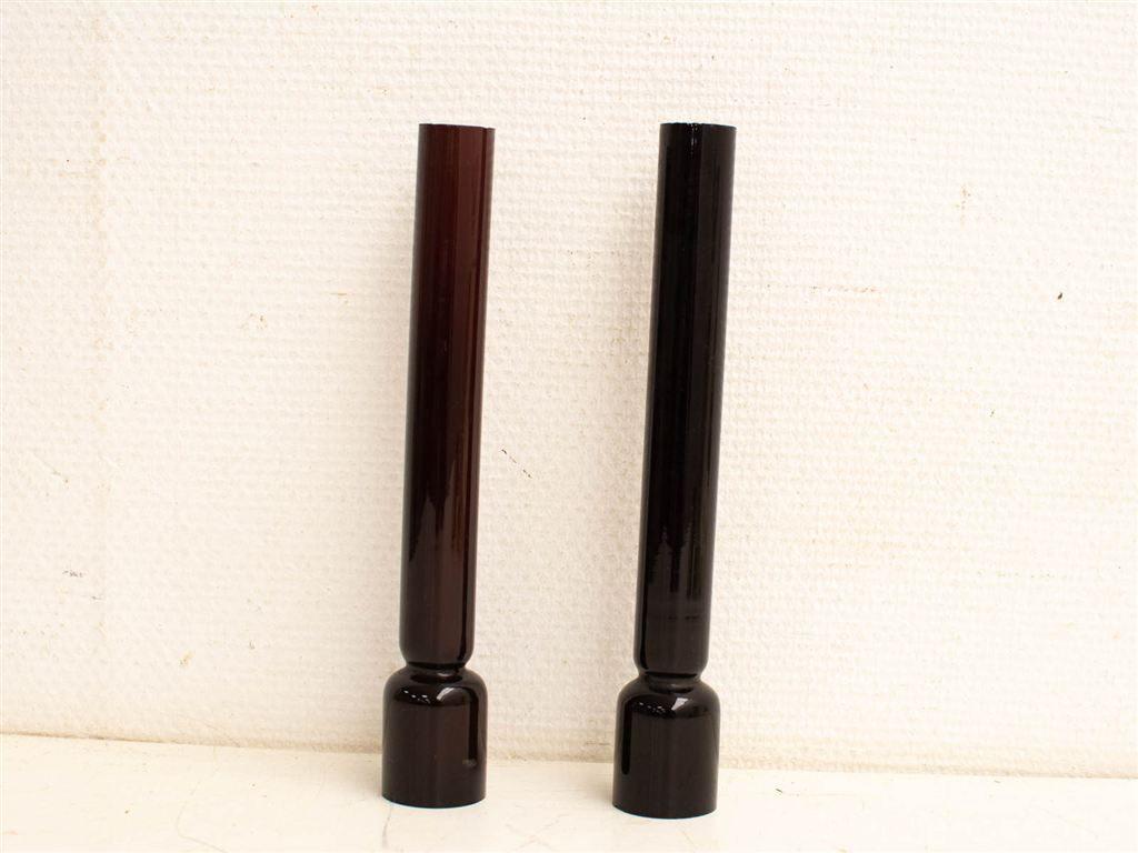 2 olielamp glaasjes 28315