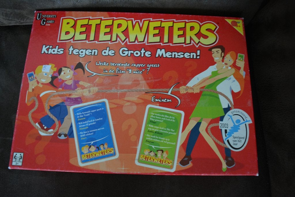 beterweters, Hobby en Vrije tijd, Gezelschapsspellen | Bordspellen, Gebruikt, Ophalen of Verzenden