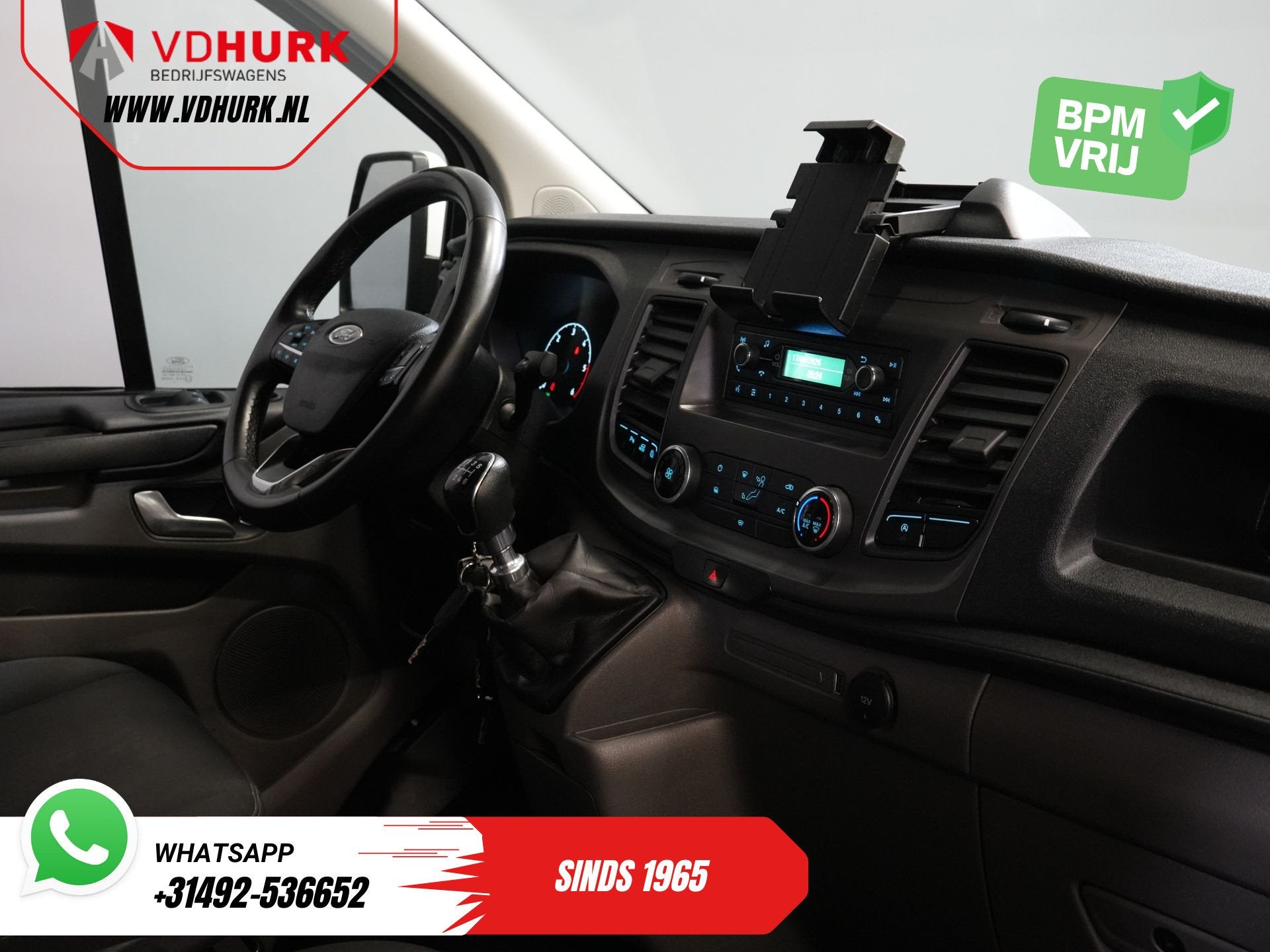 Ford Transit Custom 2.0 TDCI L2 130 pk Trend 2.8t Trekverm/, Voorwielaandrijving, 4 cilinders, 1991 kg, Wit