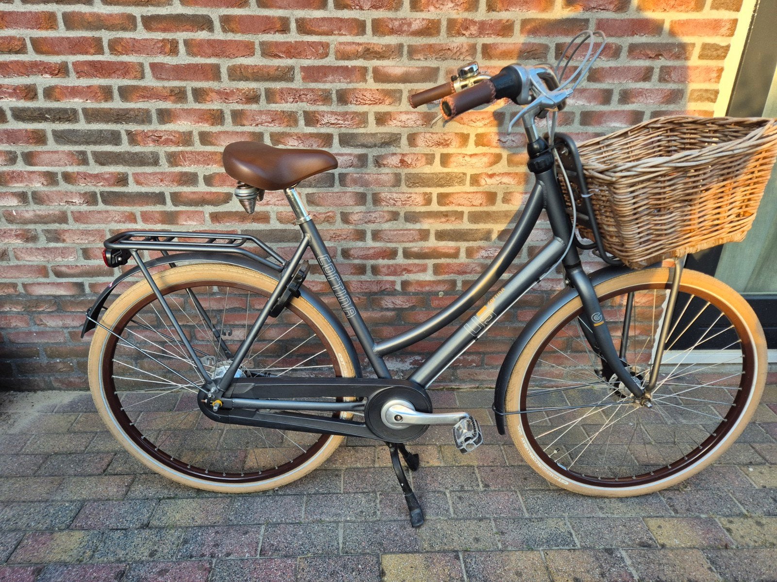 Cortina U5 Transportfiets Damesfiets, Fietsen en Brommers, Fietsen | Dames | Damesfietsen, Terugtraprem, 53 tot 56 cm, Versnellingen