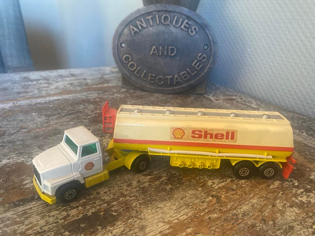 Matchbox Shell Tankwagen, Kinderen en Baby's, Speelgoed | Speelgoedvoertuigen, Gebruikt, Ophalen of Verzenden