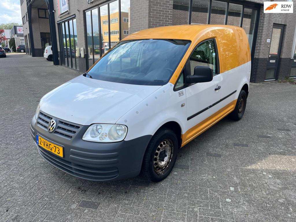 Volkswagen Caddy 1.9 TDI Baseline! 220 DKM NAP! Trekhaak!, Auto's, Voorwielaandrijving, Stof, Gebruikt, 4 cilinders