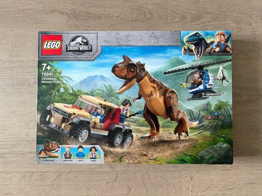 **Lego 76941 Carnotaurus Dinosaur Chase JURRASSIC WORLD**, Jurassic World, Lego, Nieuw, Ophalen of Verzenden