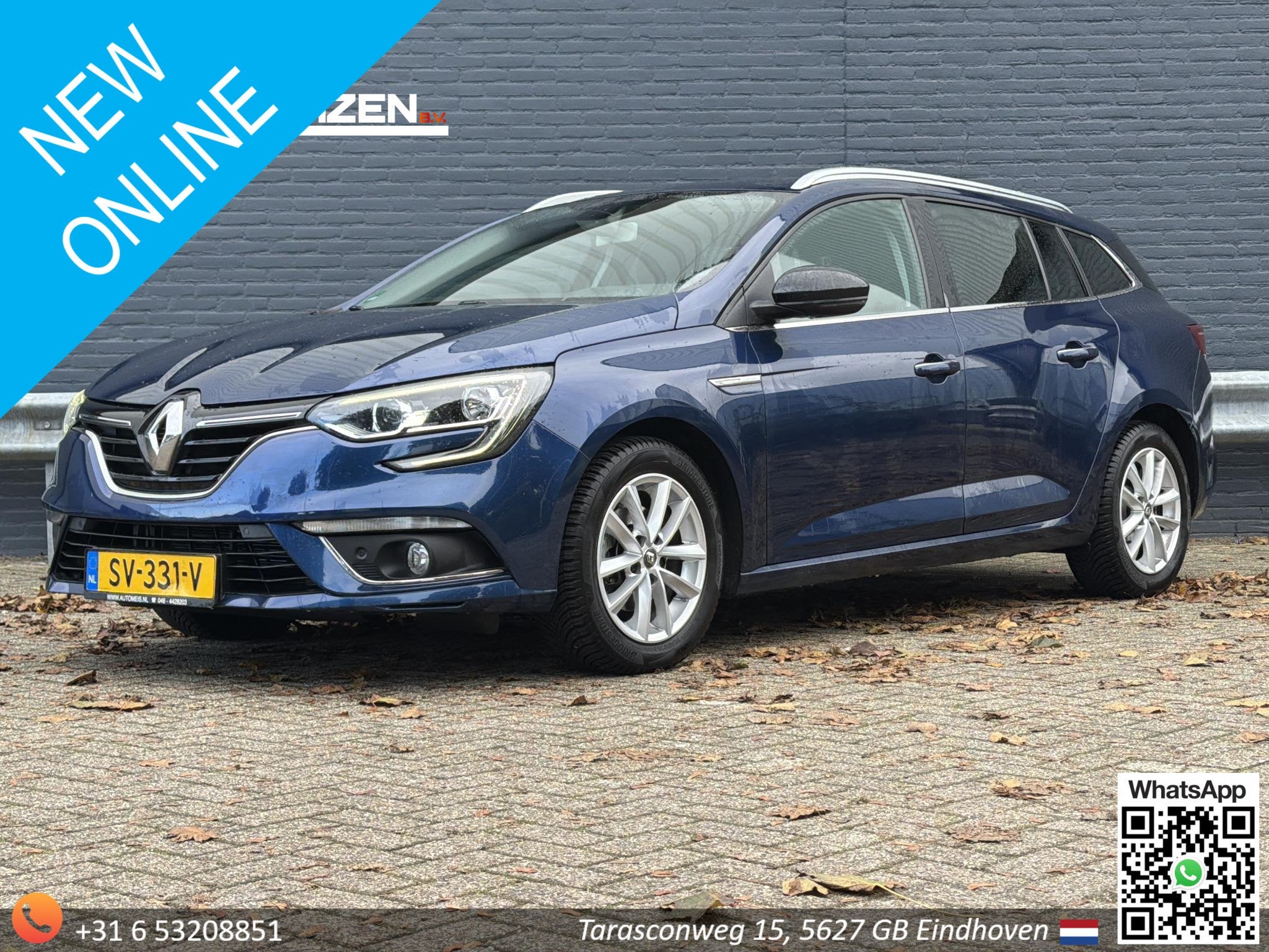 Renault Mégane Estate 1.2 TCe Limited | Climate | Cruise |, Auto's, Voorwielaandrijving, Stof, Gebruikt, 4 cilinders